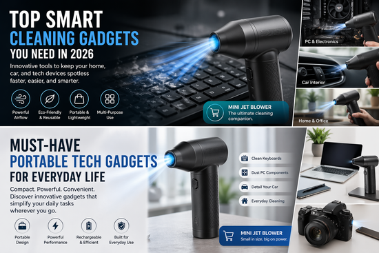🚀 The Future of Cleaning: Why the Mini Jet Blower Is a Must-Have Gadget