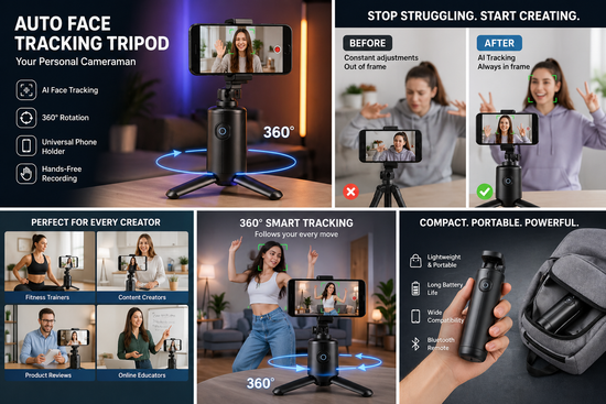 🎥 Struggling to Film Yourself? This AI Tripod Fixes Everything